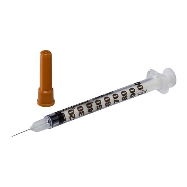 Monoject TB Syringe/Needle 26gx3/8" 1cc Attached Needle Conventional LDS 100/BX