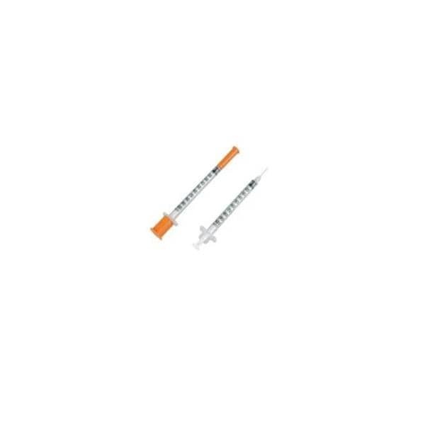 Comfort Point Lo-Dose Insulin Syringe/Needle 29gx1/2" 1cc Cnvntnl RDS 100/Bx 5 BX/CA
