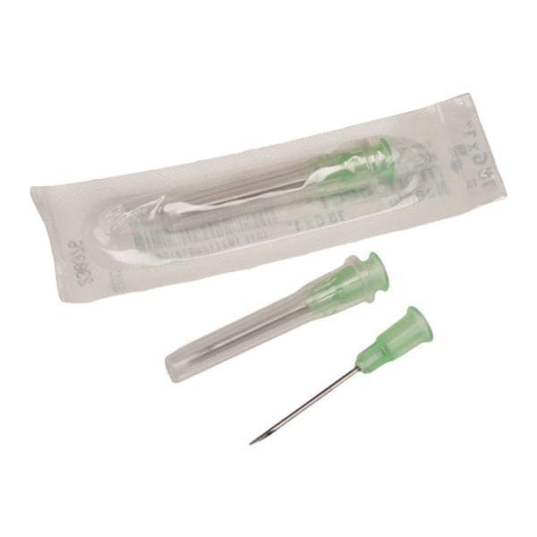 Monoject Hypodermic Needle 18gx1-1/2" Green Conventional 100/Bx 10 BX/CA