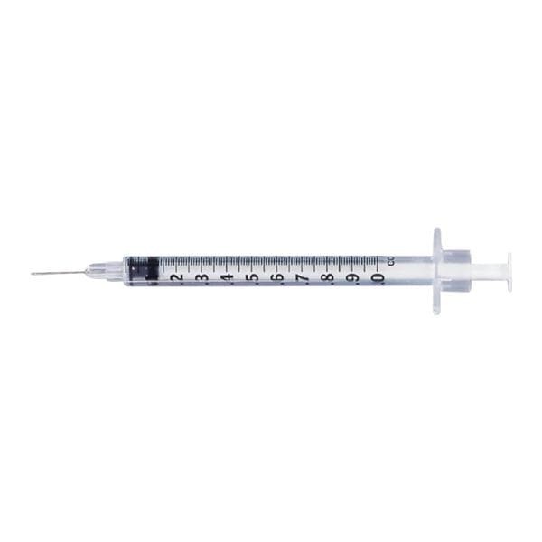 PrecisionGlide Allergy Syringe/Needle 27gx3/8" 1cc Conventional LDS 25/Pk 40 PK/CA