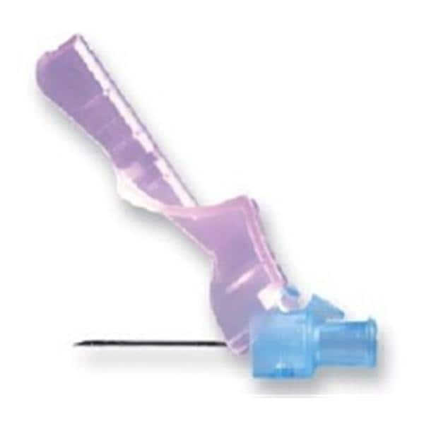 Eclipse Hypodermic Needle 25gx5/8" Blue Safety 100/Bx 12 BX/CA