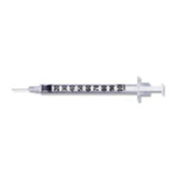 Micro-Fine IV Insulin Syringe/Needle 28gx1/2" 1cc Orange Conventional LDS 100/Bx 5 BX/CA