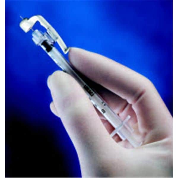 SafetyGlide TB Syringe/Needle 27gx1/2" 1cc Gray Safety Low Dead Space 100/Bx 4 BX/CA