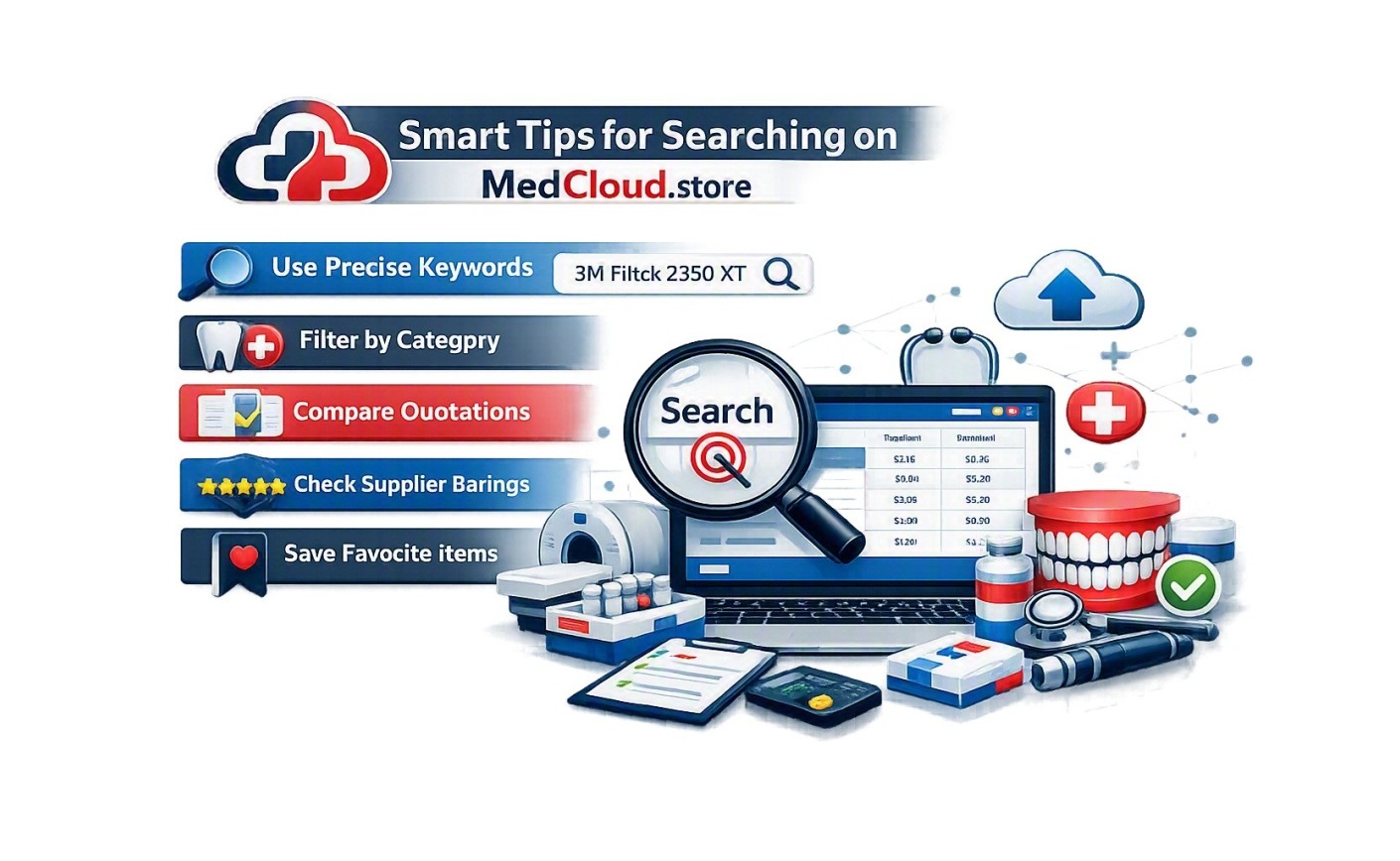 Smart Tips for Searching on MedCloud.store